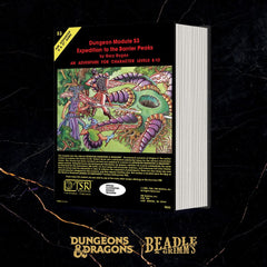 Dungeons & Dragons Classic Module Dice Set Journey to the Barrier Peaks (7) 0850060996061