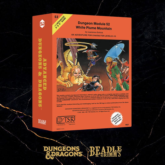 Dungeons & Dragons Classic Module Dice Set White Plume Mountain (7) 0850060996078