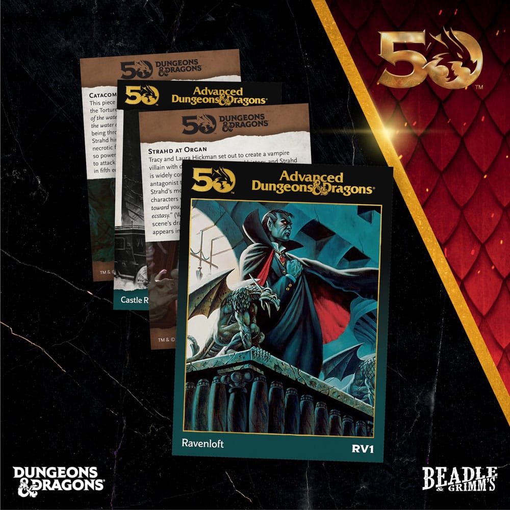 Dungeons & Dragons Classic Module Dice Set Ravenloft (7) 0850060996054