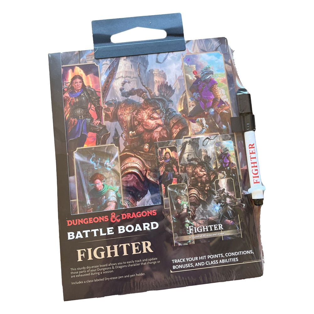 Dungeons & Dragons Battle Board Fighter 0850060996405