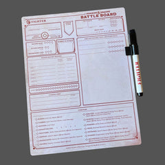 Dungeons & Dragons Battle Board Fighter 0850060996405