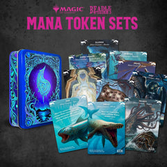 Magic the Gathering Dice and Token Pack Blue Mana 0850060996016