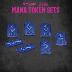 Magic the Gathering Dice and Token Pack Blue Mana 0850060996016