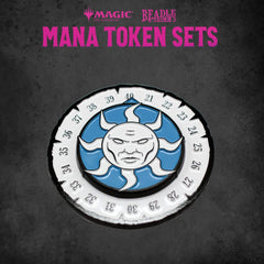 Magic the Gathering Dice and Token Pack White Mana 0850060996030