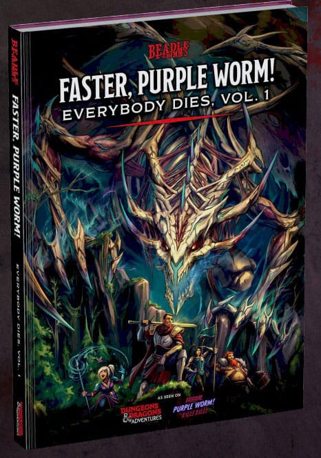 Dungeons & Dragons Adventure Book Faster, Purple Worm 9781955133111
