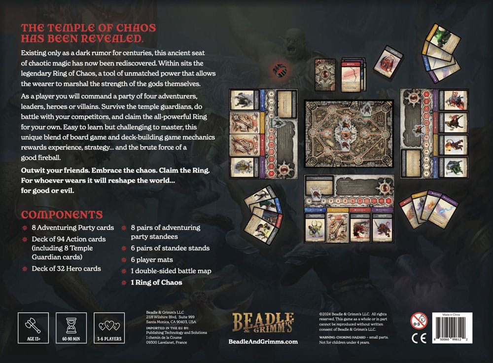 Ring of Chaos Table Top Role Playing Game Board Game *English Version* 0850060996122