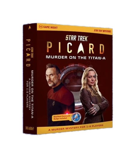 Star Trek: Picard Murder Mystery Game Murder on the Titan-A  *English Version* 0860010853887