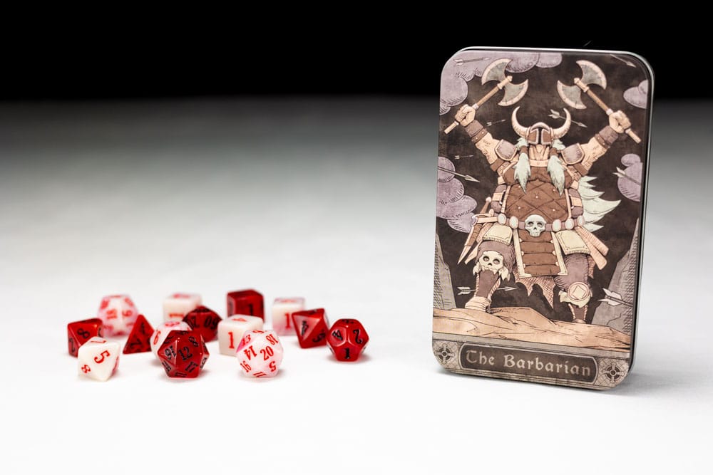 Character Class Classic RPG Dice Set Barbarian (13) 0789554769679