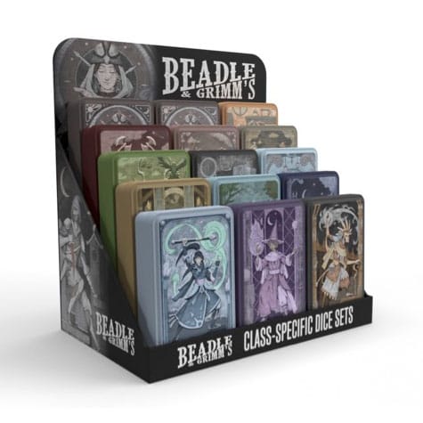 Character Class Classic RPG Dice Set Game Master (16) 0789554769723