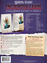 Dungeons & Dragons RPG Encounter Cards Challenge Rating 7+: Pack 1 *english* 0860010853856