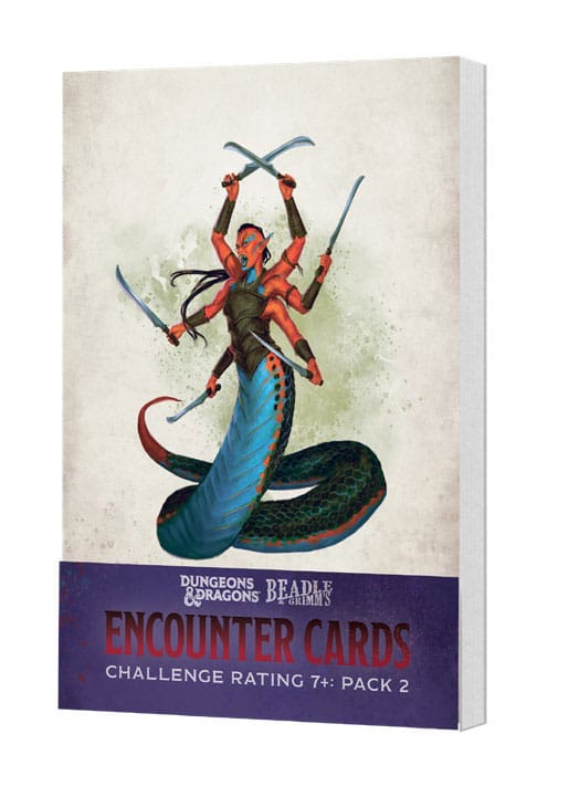 Dungeons & Dragons RPG Encounter Cards Challenge Rating 7+: Pack 2 *english* 0860010853863