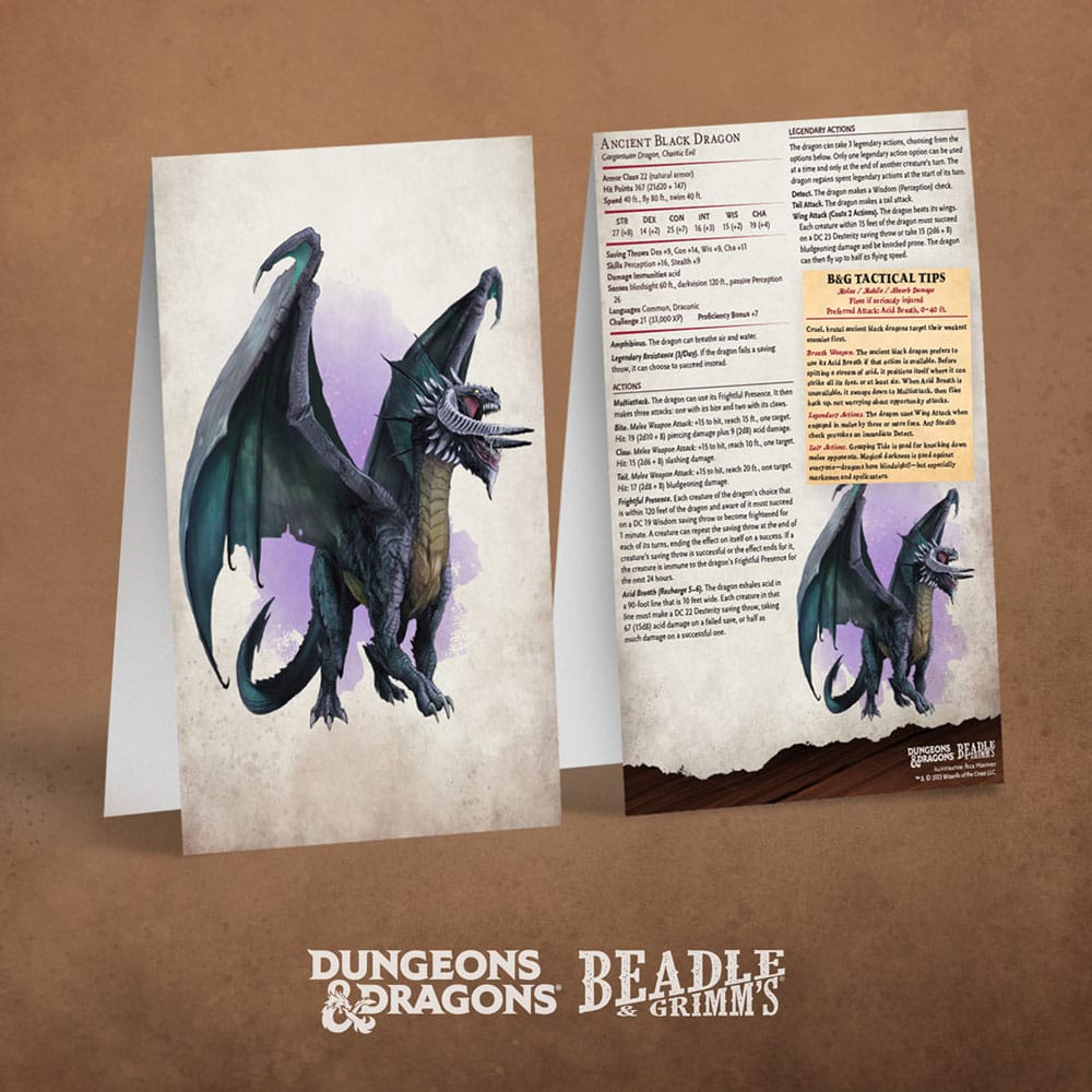 Dungeons & Dragons RPG Encounter Cards Challenge Rating 7+: Pack 2 *english* 0860010853863