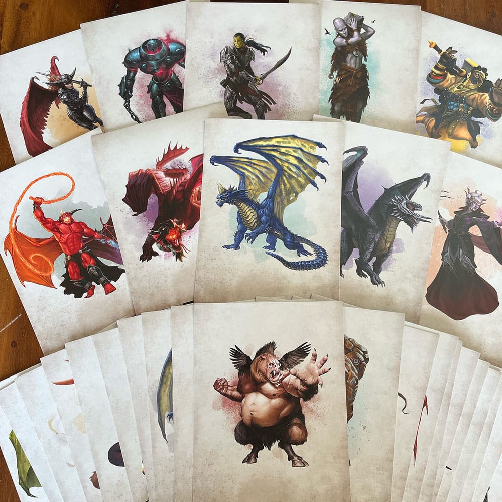 Dungeons & Dragons RPG Encounter Cards Challenge Rating 7+: Pack 2 *english* 0860010853863