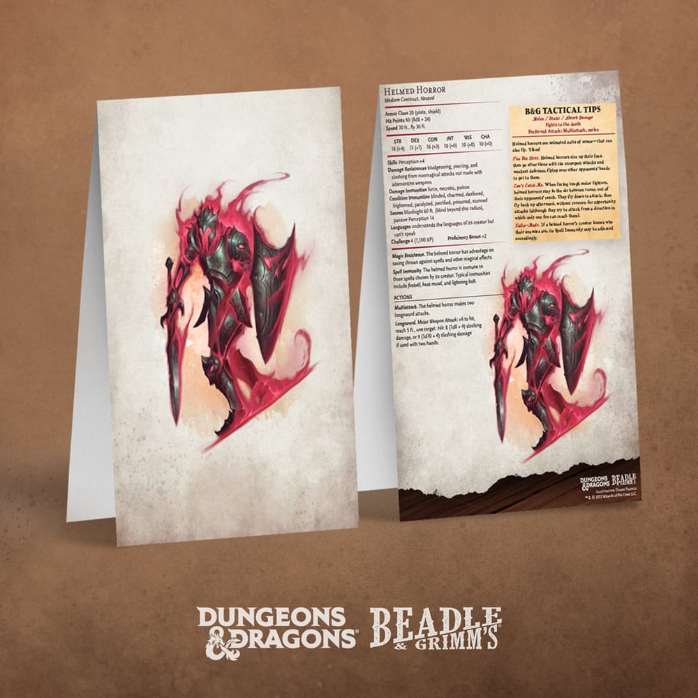 Dungeons & Dragons RPG Encounter Cards Challenge Rating 0-6: Pack 2 *english* 776438