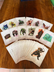 Dungeons & Dragons RPG Encounter Cards Challenge Rating 0-6: Pack 1 *english* 776436