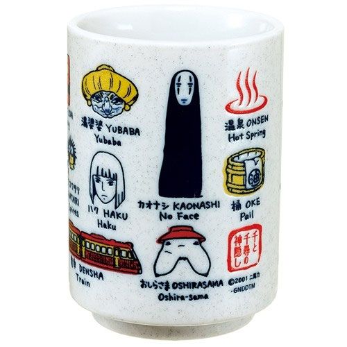 Spirited Away Japanese Tea Cup Characters 4990593183050