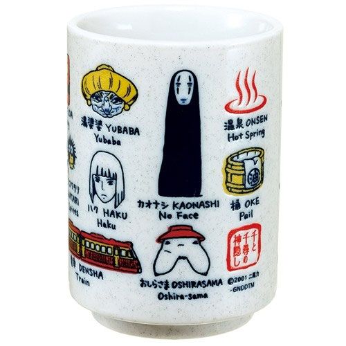 Spirited Away Japanese Tea Cup Characters 4990593526376