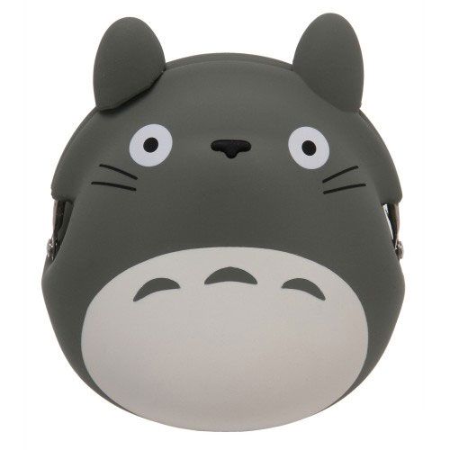 My Neighbor Totoro Mini Silicon Coin Purse Totoro grey 9 cm 4905610404919