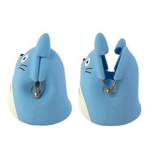 My Neighbor Totoro Mini Silicon Coin Purse Totoro blue 9 cm 4905610404933