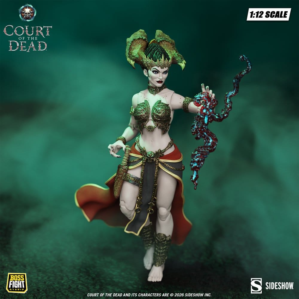 Court of the Dead Action Figure 1/12 Gethsemoni: Queen of the Dead 15 cm 0814800025930