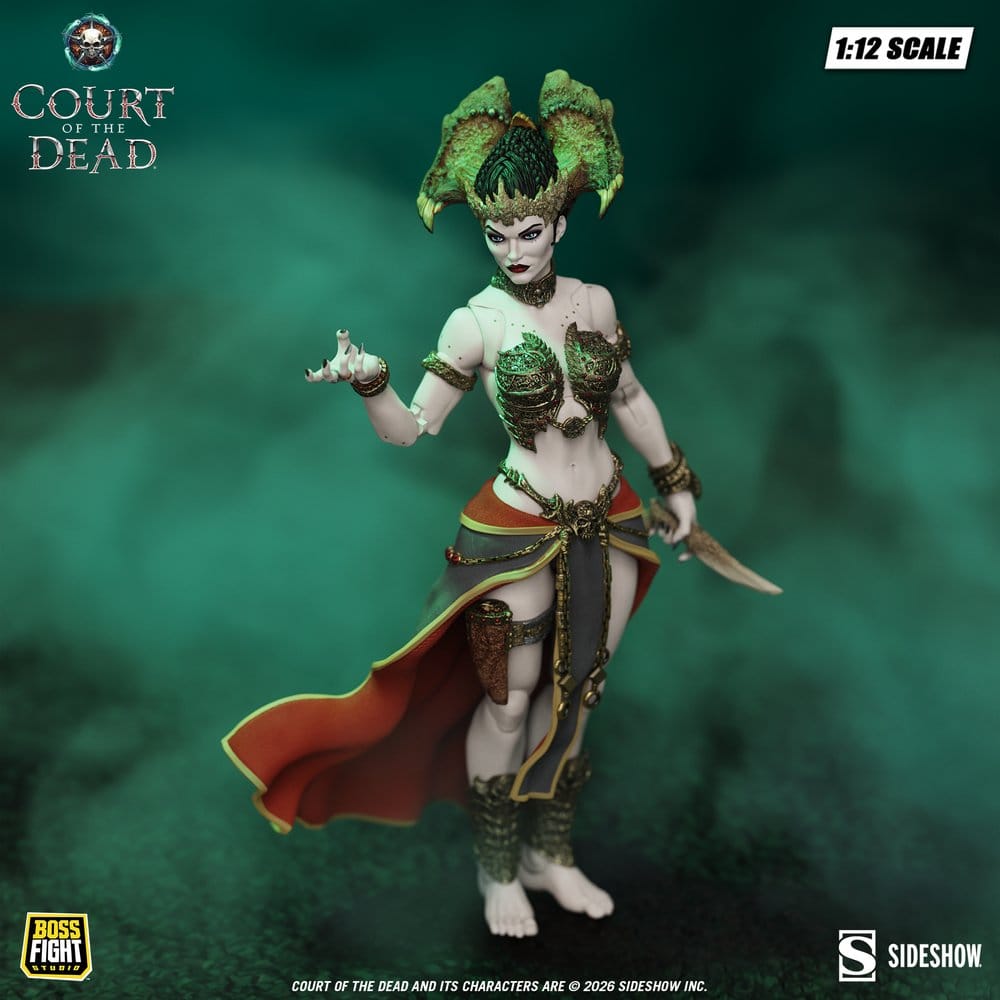 Court of the Dead Action Figure 1/12 Gethsemoni: Queen of the Dead 15 cm 0814800025930
