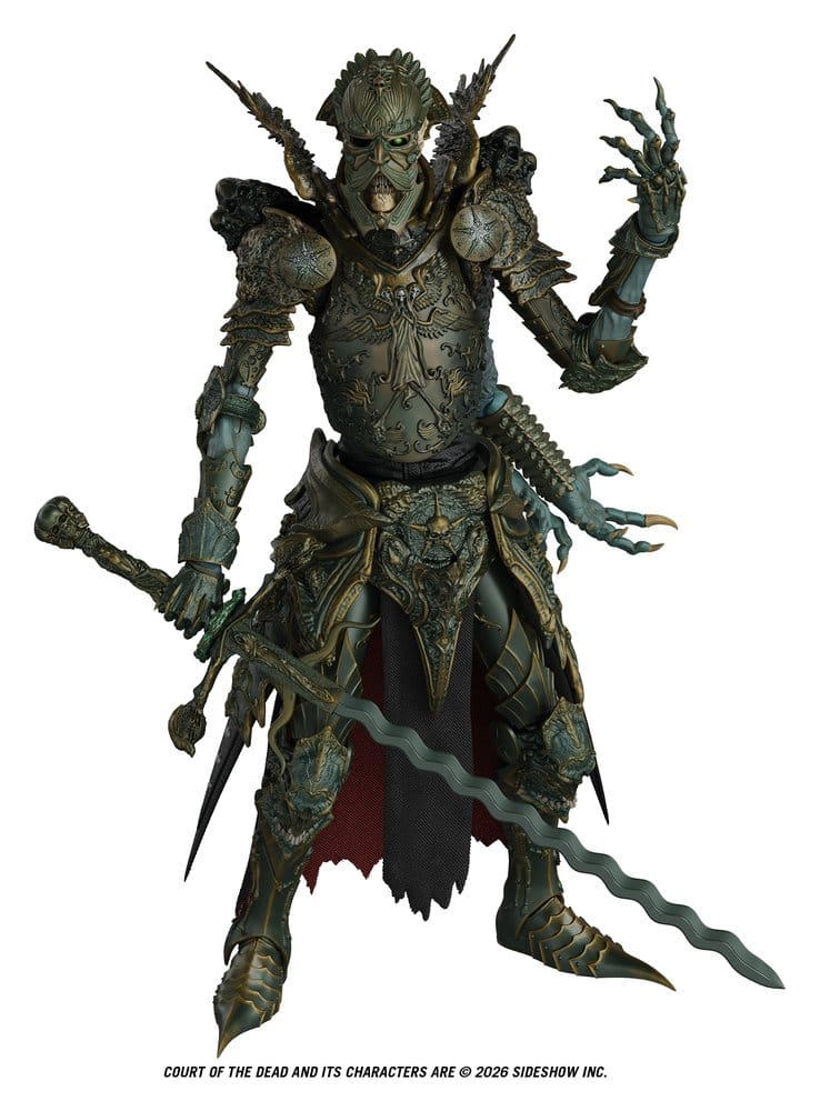 Court of the Dead Action Figure 1/12 Mortighull: Exalted Reaper General 11 cm 0814800025947