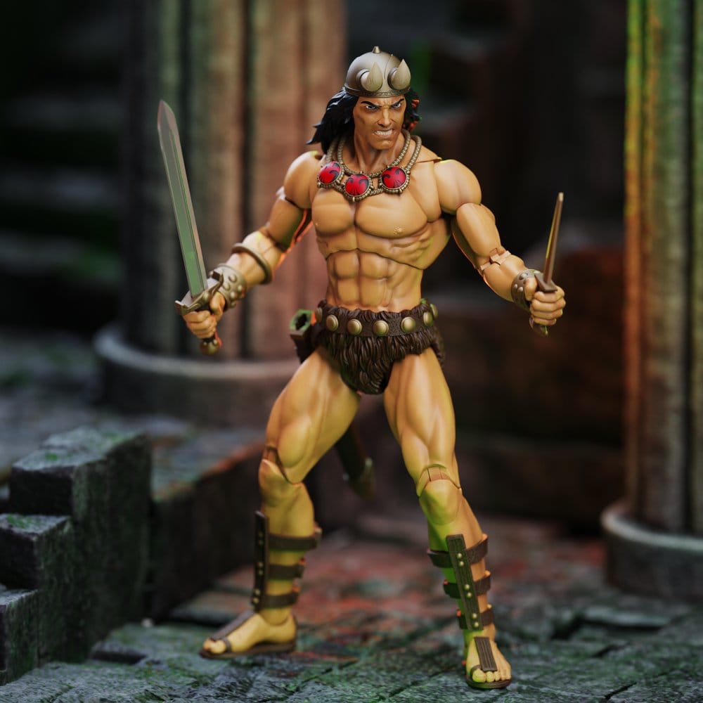 Conan the Barbarian Epic H.A.C.K.S. Action Figures The Tower of the Elephant Set: Young Conan and Yag Kosha 0814800025794