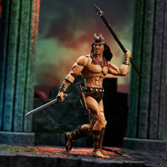 Conan the Barbarian Epic H.A.C.K.S. Action Figures The Tower of the Elephant Set: Young Conan and Yag Kosha 0814800025794