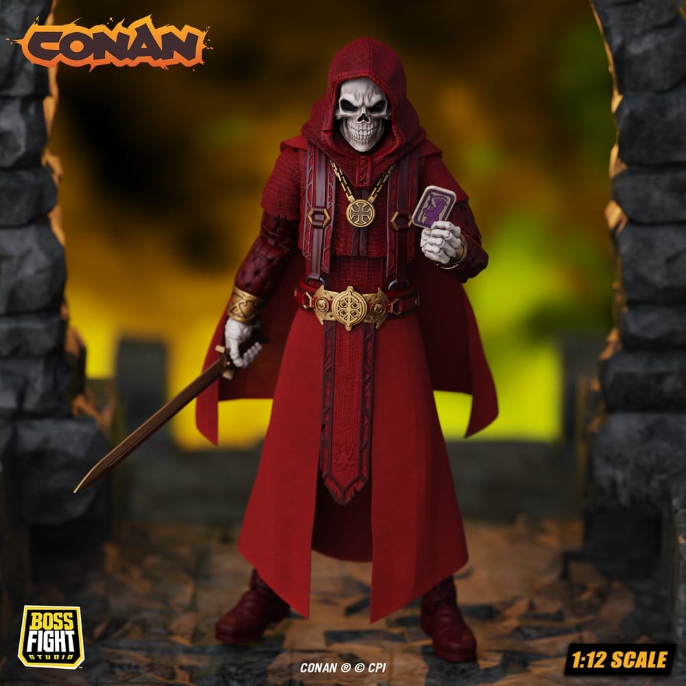 Conan Epic H.A.C.K.S. Action Figure 1/12 Thulsa Doom: Undead Sorcerer 0814800025916