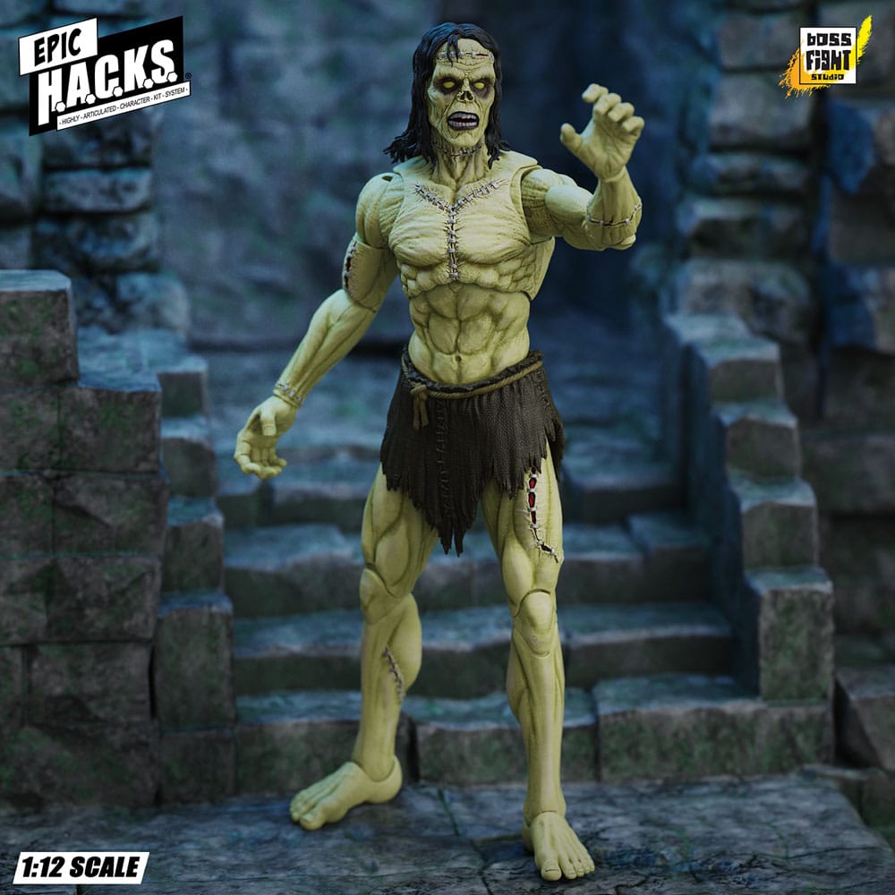 Frankenstein's Monster Epic H.A.C.K.S. Action Figure 1/12 Undead Creature 19 cm  0814800025398