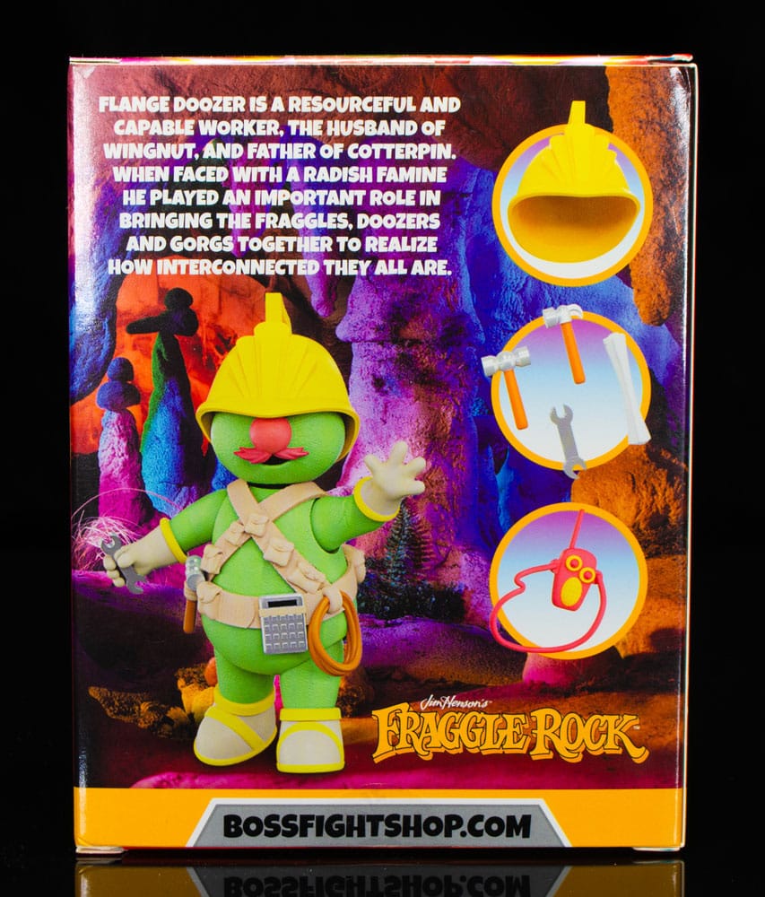 Fraggle Rock Action Figure Flange Doozer 0814800023677