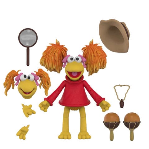 Fraggle Rock Action Figure Red 0814800023684