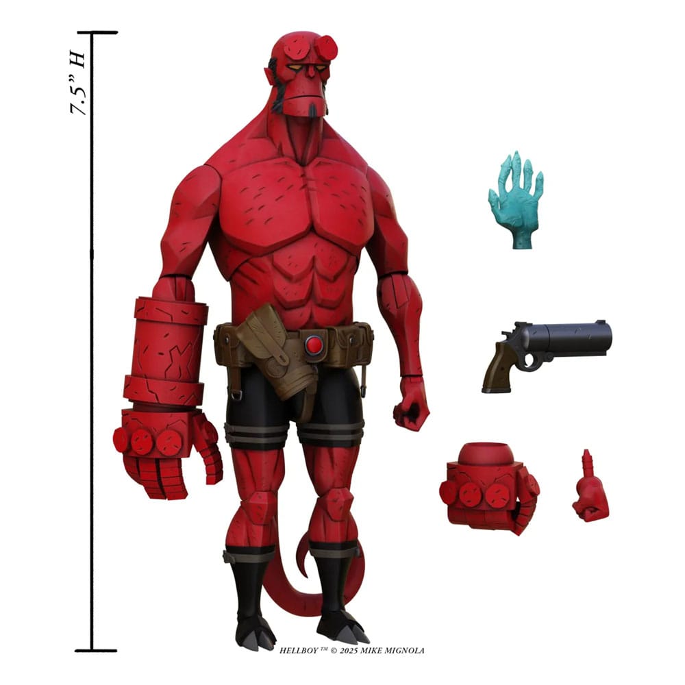 Hellboy Action Figure Hellboy (Box Full of Evil) 19 cm  0814800025176