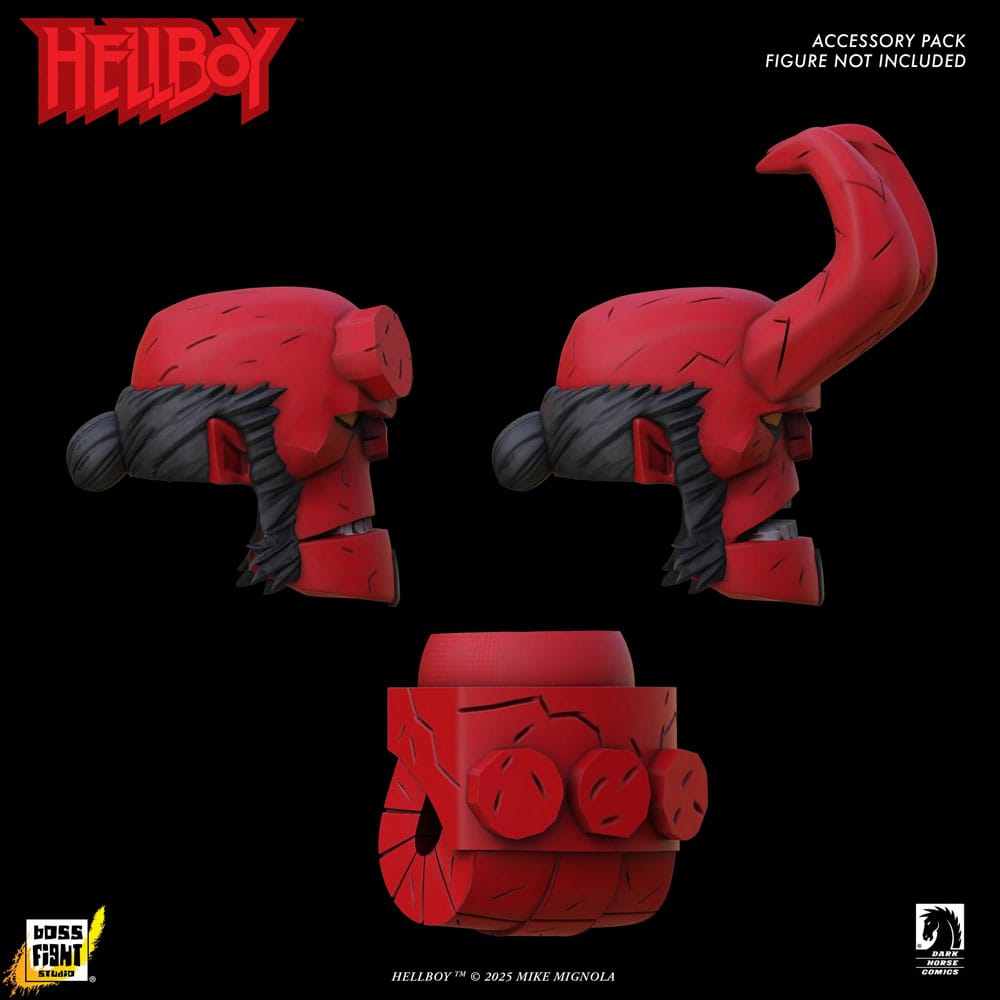 Hellboy Action Figure Accessory Hellboy Box Full of Evil Accessory Pack 0814800025268