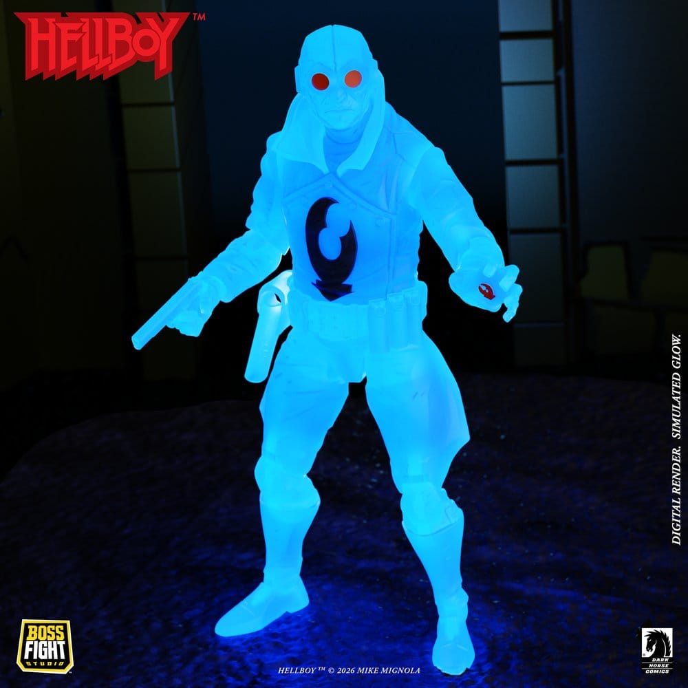 Lobster Johnson 1/12 Action Figure The Ghost of Lobster Johnson (Limited Edition) heo exclusive 17 cm 0814800025756