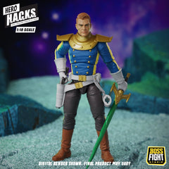 Hero H.A.C.K.S. Core Action Figure 1/18 Heroes and Villains Wave 1 Jett Steelblade: Stellar Knight of Accord 0814800025671