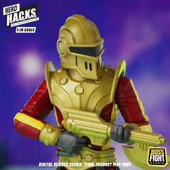 Hero H.A.C.K.S. Core Action Figure 1/18 Heroes and Villains Wave 1 Stellar Guard: Cosmic Defender of Accord 0814800025688