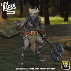 Hero H.A.C.K.S. Core Action Figure 1/18 Heroes and Villains Wave 1 Minos Auroxos: Labyrinthian Warrior 0814800025701