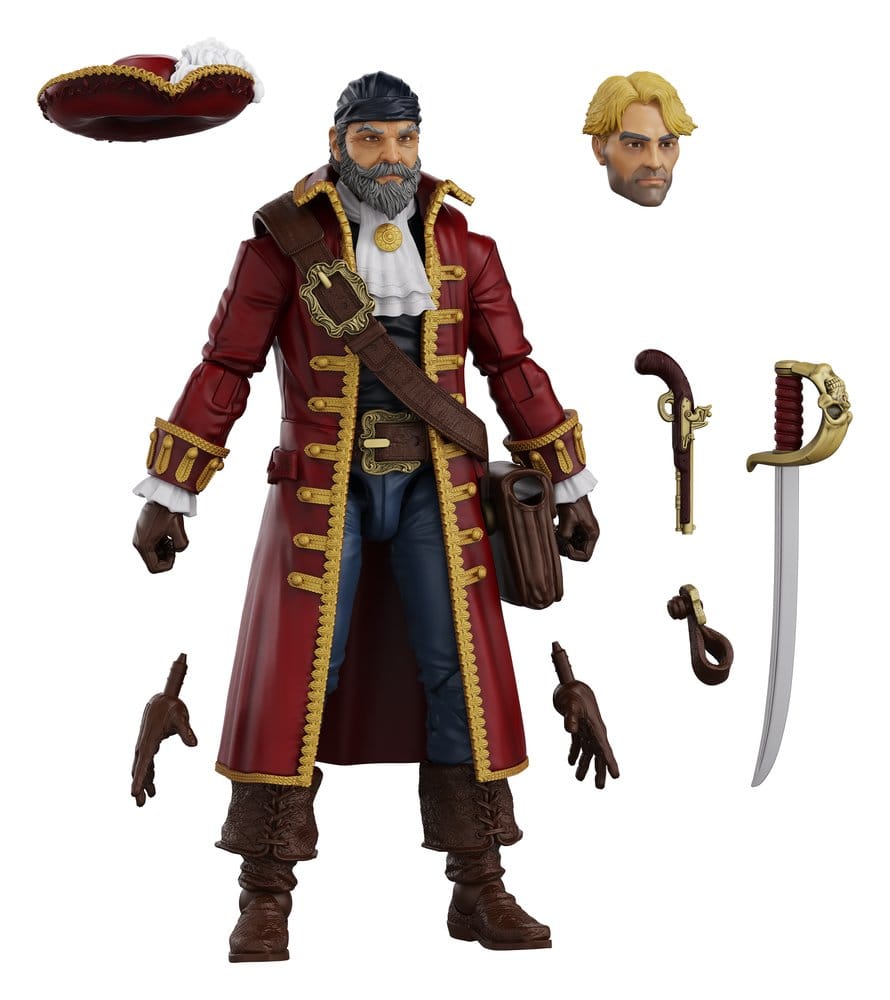 Hero H.A.C.K.S. Core Action Figure 1/18 Heroes and Villains Wave 1 John Bradford: Captain of the Temporal Voyager 0814800025732