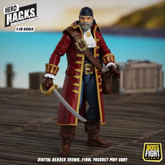 Hero H.A.C.K.S. Core Action Figure 1/18 Heroes and Villains Wave 1 John Bradford: Captain of the Temporal Voyager 0814800025732