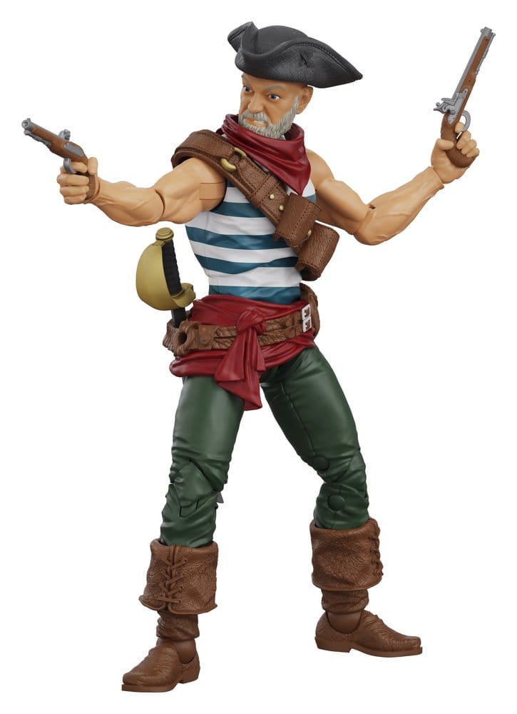 Hero H.A.C.K.S. Core Action Figure 1/18 Heroes and Villains Wave 1 Daniel Wright: Pirate Quartermaster 0814800025749