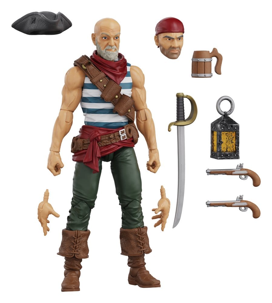 Hero H.A.C.K.S. Core Action Figure 1/18 Heroes and Villains Wave 1 Daniel Wright: Pirate Quartermaster 0814800025749