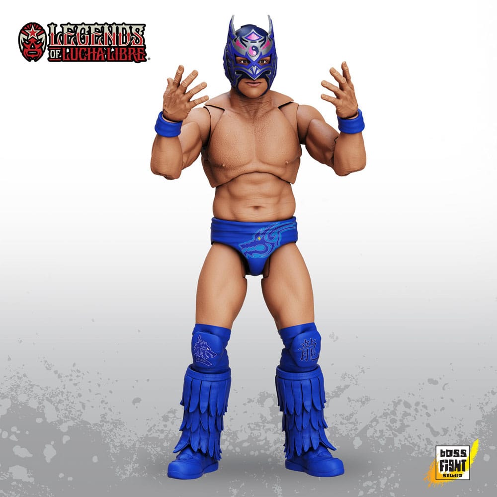 Legends of Lucha Libre Action Figure 1/12 Dragon Lee 0814800024957