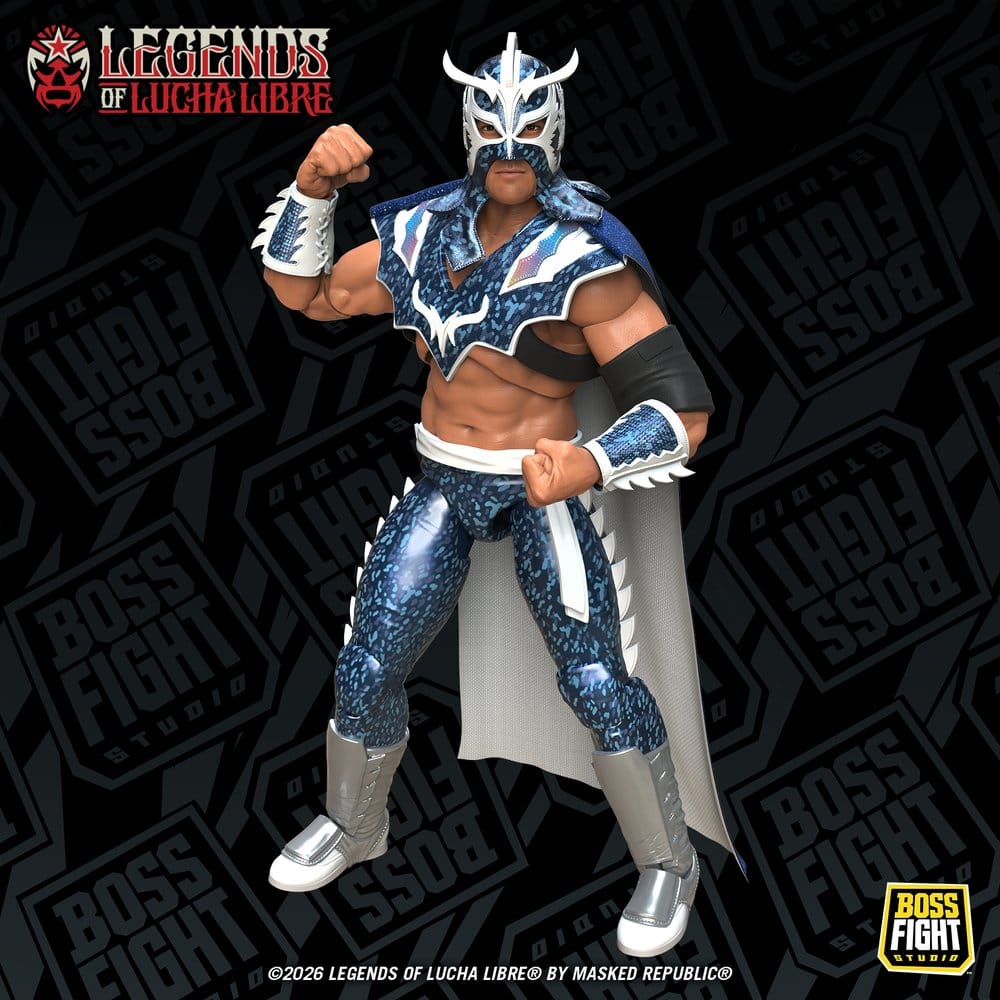Legends of Lucha Libre Signature Series Action Figure 1/12 Ultimo Dragon 11 cm 0814800025923
