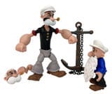 Popeye Action Figure Wave 02 Poopdeck Pappy 0814800023240