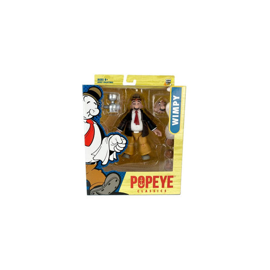 Popeye Action Figure Wave 02 J. Wellington Wimpy 0814800023257