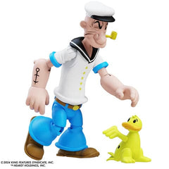 Popeye Action Figure Wave 03 Popeye 1st Appearance White Shirt 0814800024360
