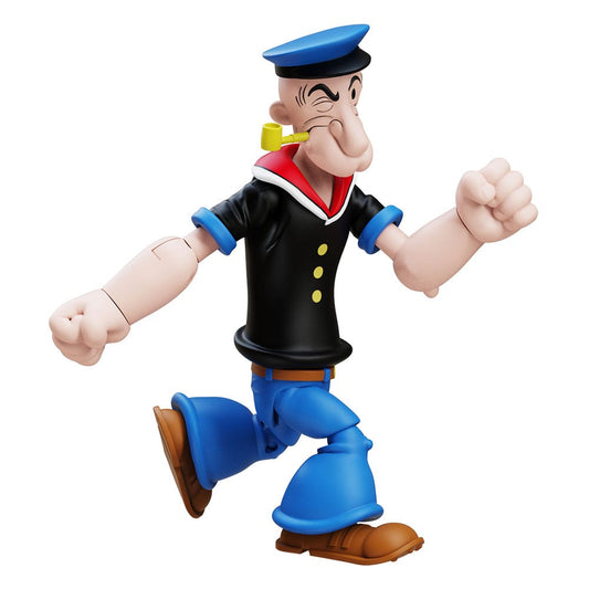 Popeye Action Figure Wave 03 Popeye 1st Appearance Black Shirt 0814800024377