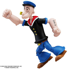 Popeye Action Figure Wave 03 Popeye 1st Appearance Black Shirt 0814800024377