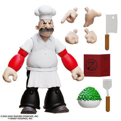 Popeye Action Figure Wave 03 Rough House 0814800024391